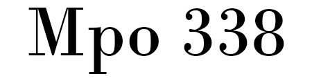 Mpo 338